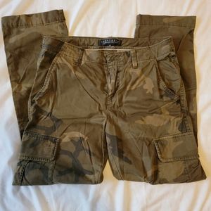 Sanctuary Standard Suplus Camo Pants 27